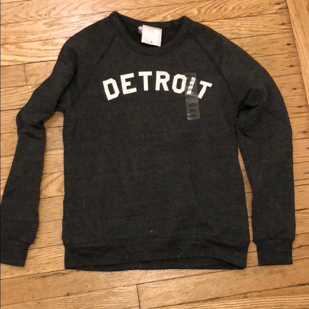 DETROIT crew neck sweatshirt